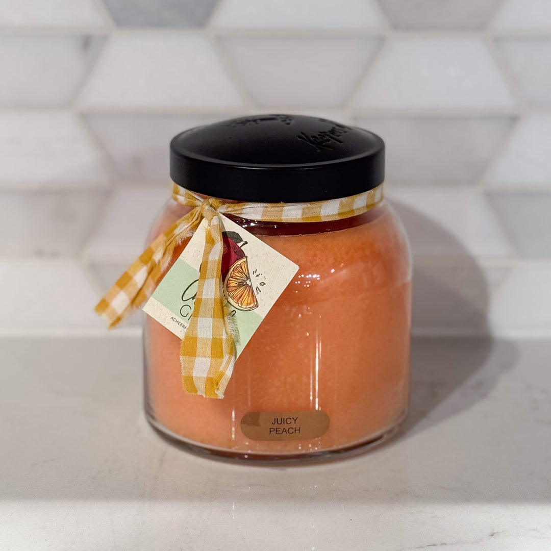 Juicy Peach Jar Candle