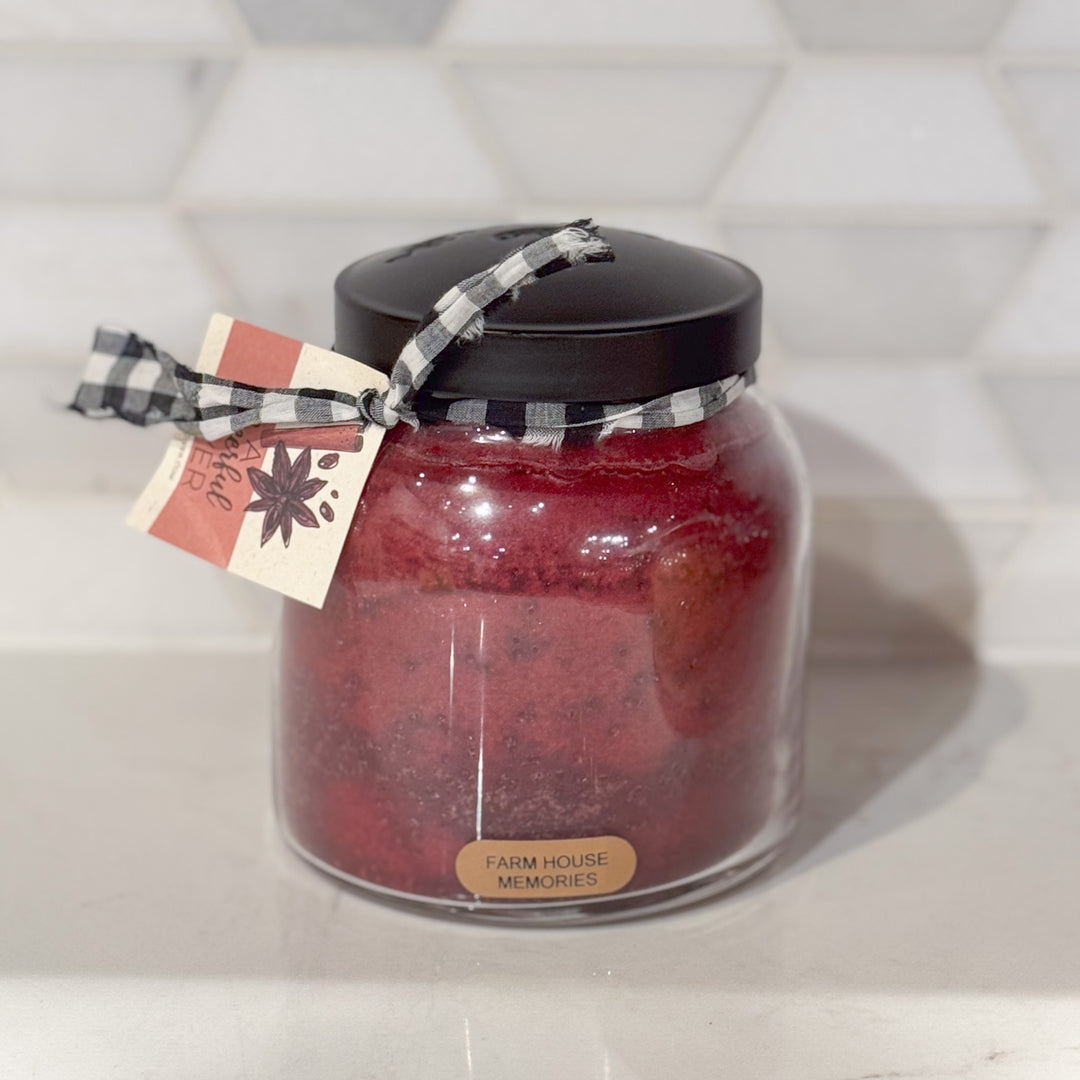 Farm House Memories Jar Candle