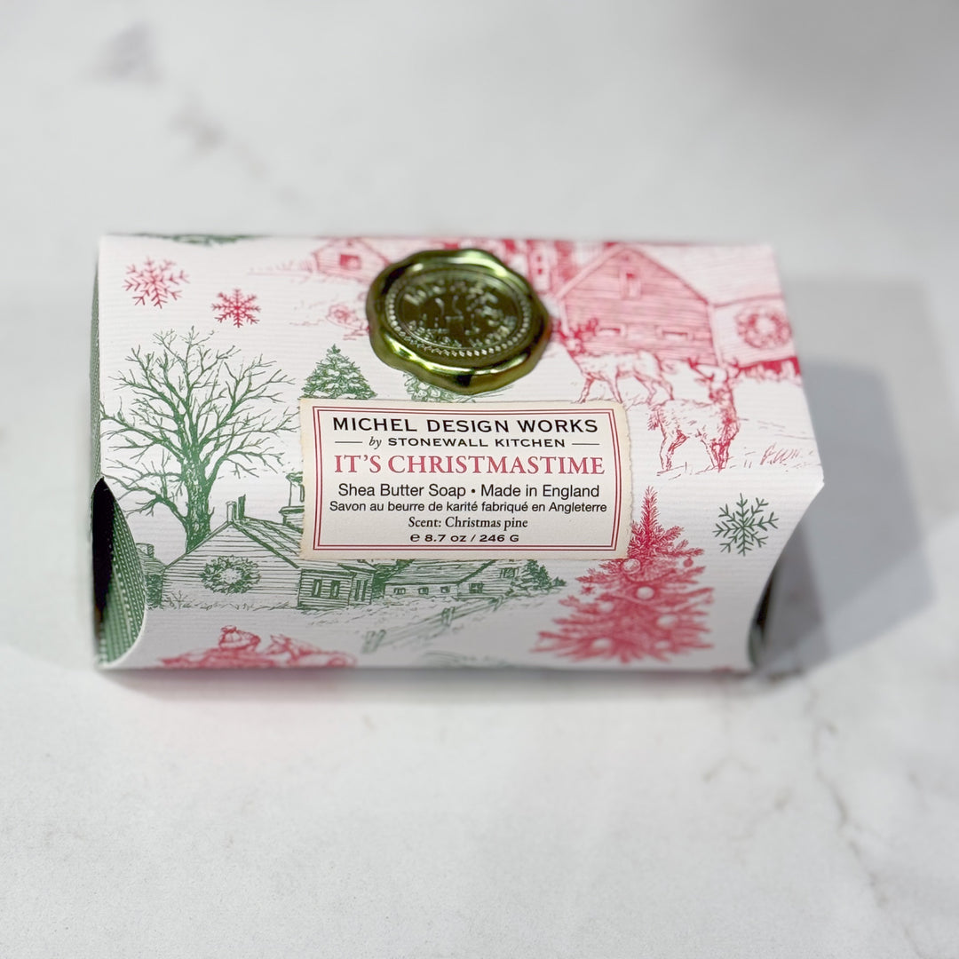 It's Christmastime Large Bath Soap Bar