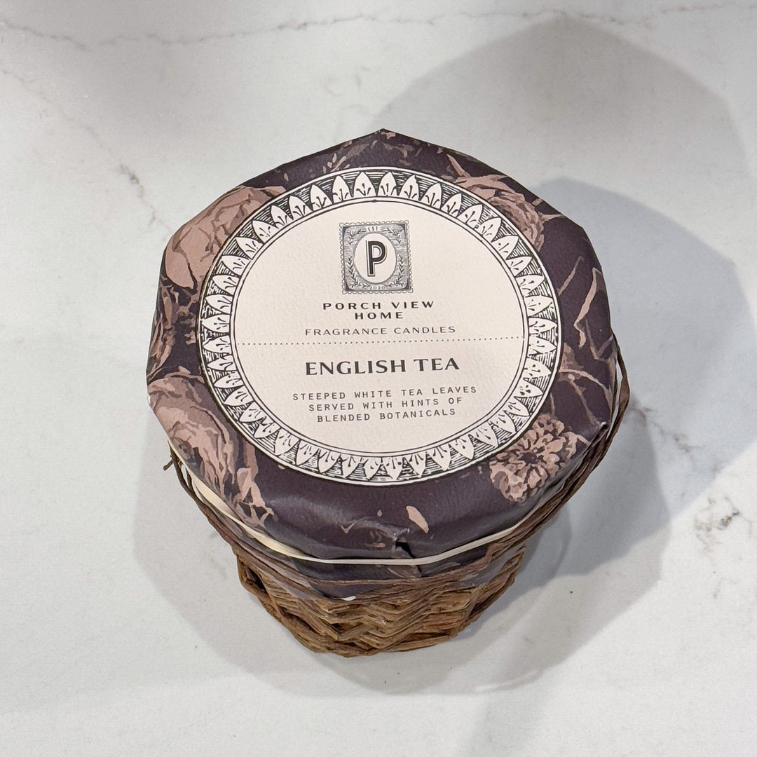English Tea French Willow Candle