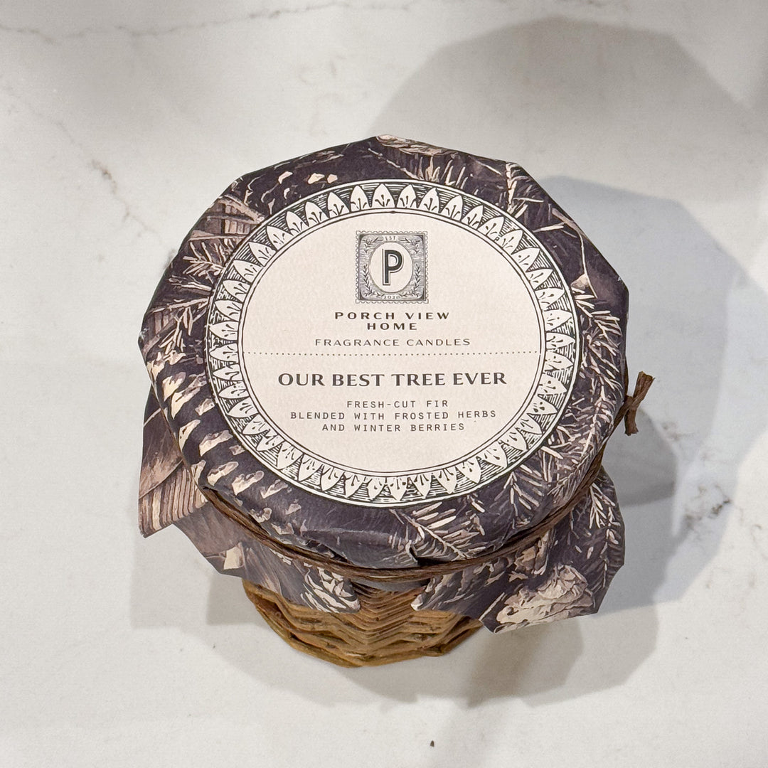 Our Best Tree Ever French Willow Candle