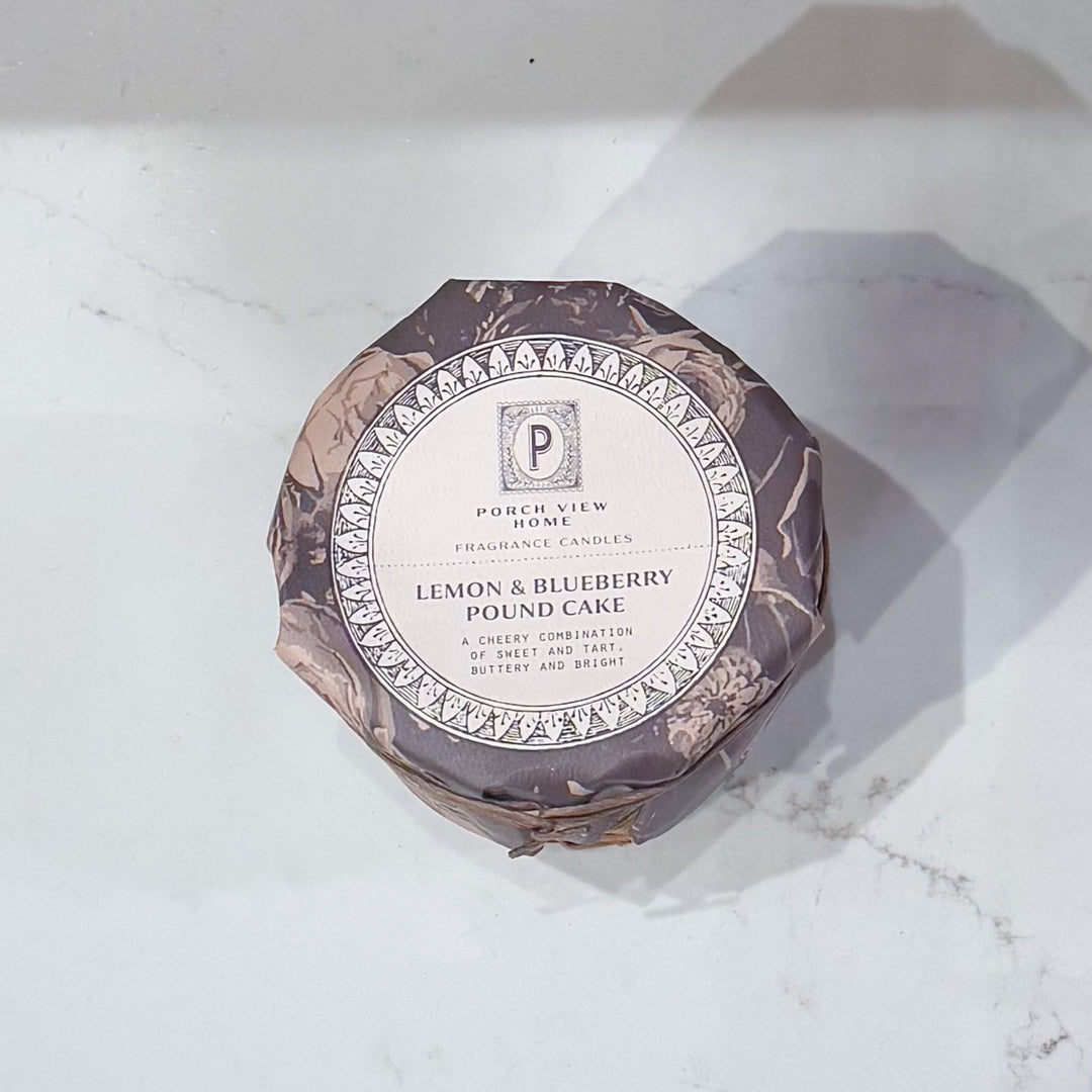 Lemon Blueberry Pound Cake French Willow Candle