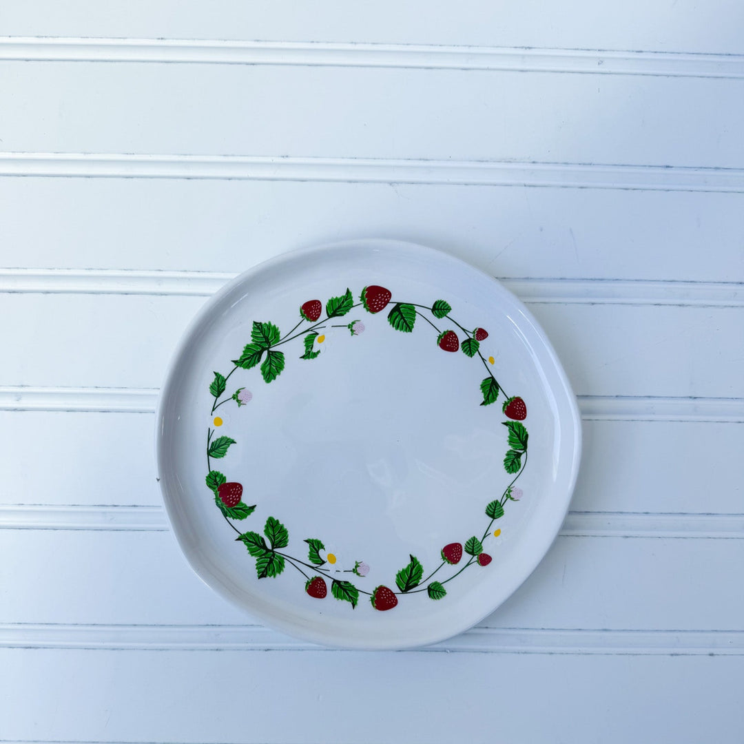 Strawberry Vine Appetizer Plate