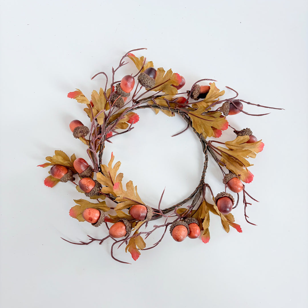 Acorn Harvest Candle Ring