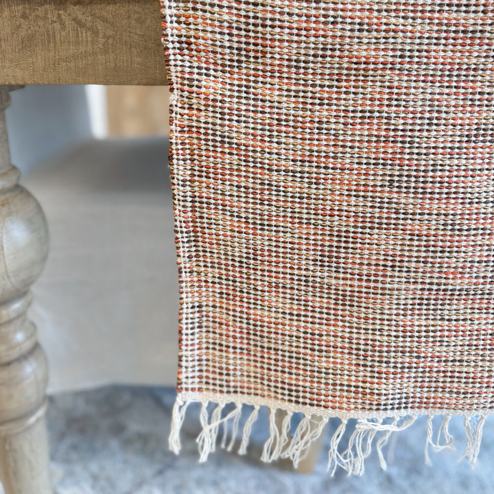 Confetti Canyon Fringed Table Runner