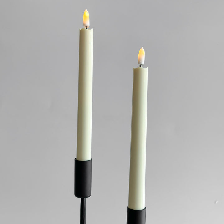 Plastic Taper Radiance Candle Set