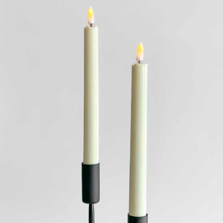 Plastic Taper Radiance Candle Set