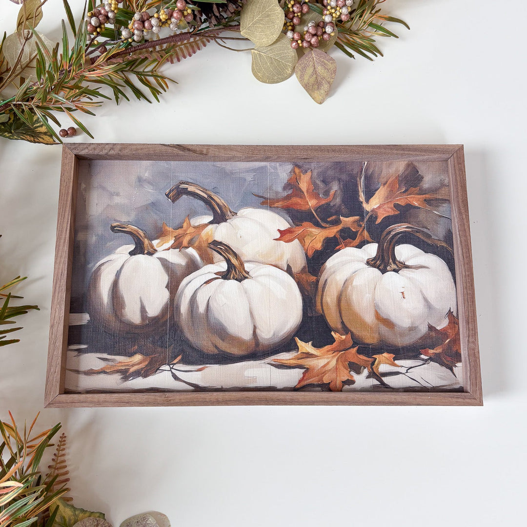 Crisp Morning Pumpkins Wall Art