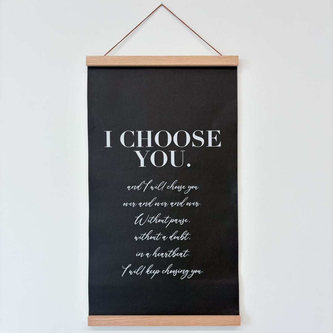 I Choose You Canvas