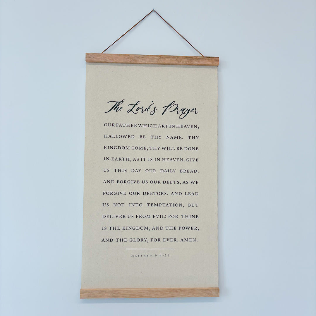 Lord's Prayer Canvas