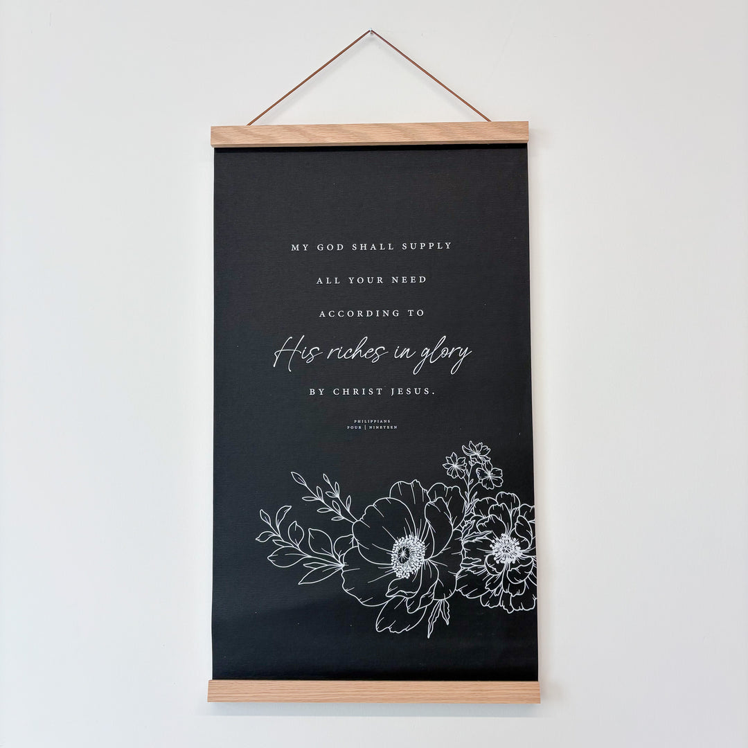 Riches In Glory Canvas