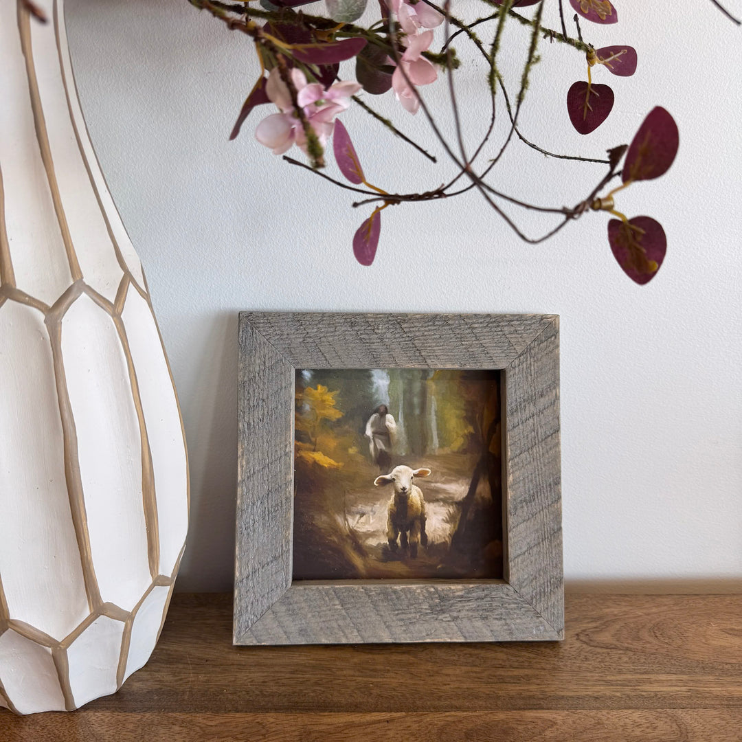 He Leaves The 99 Framed Art