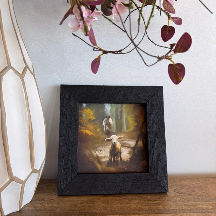 He Leaves The 99 Framed Art