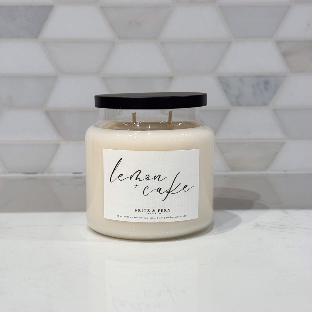 Fritz & Fern Lemon & Cake Candle