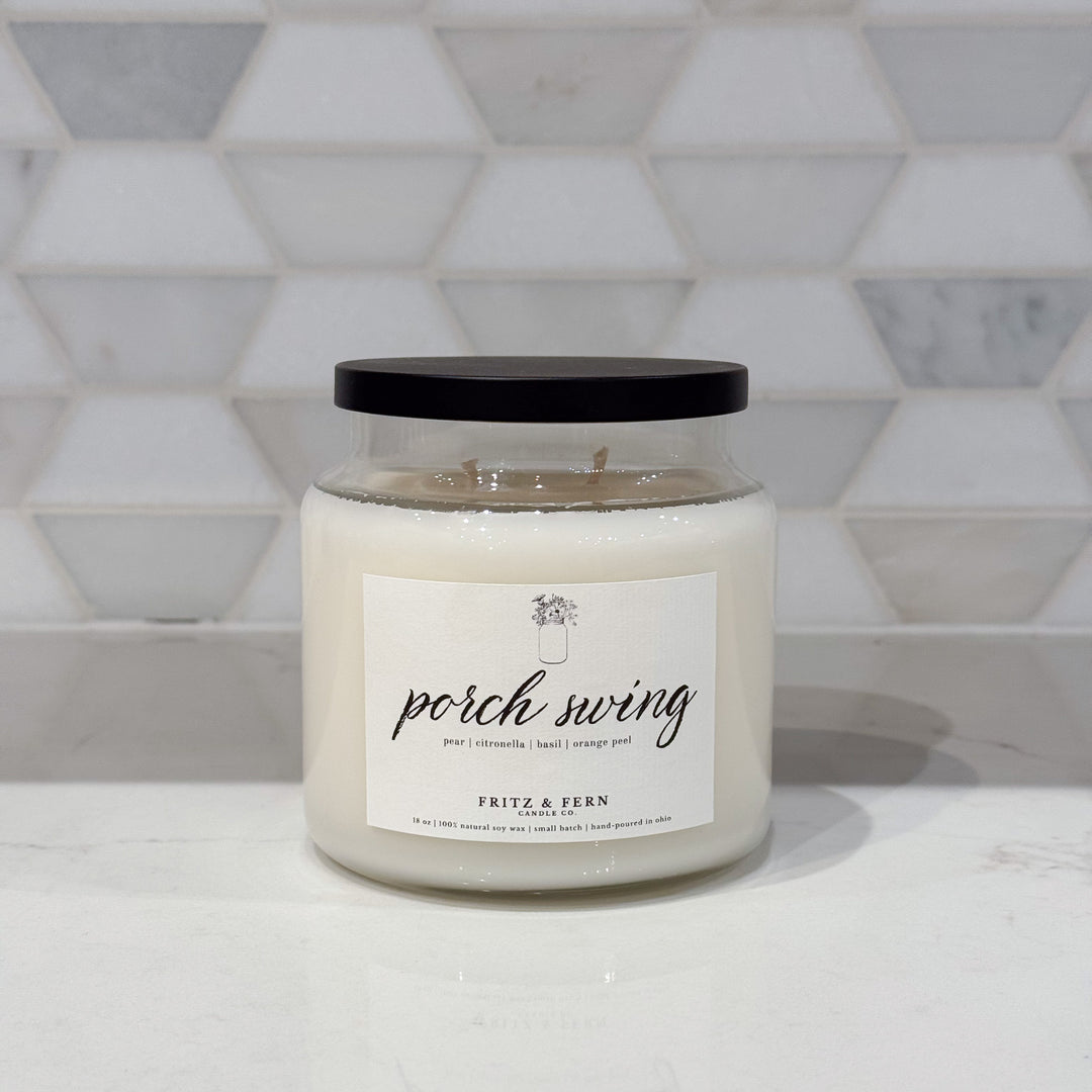 Fritz & Fern Porch Swing Candle