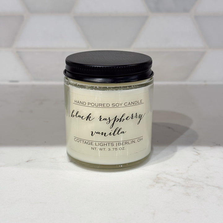 Black Raspberry & Vanilla Soy Candle