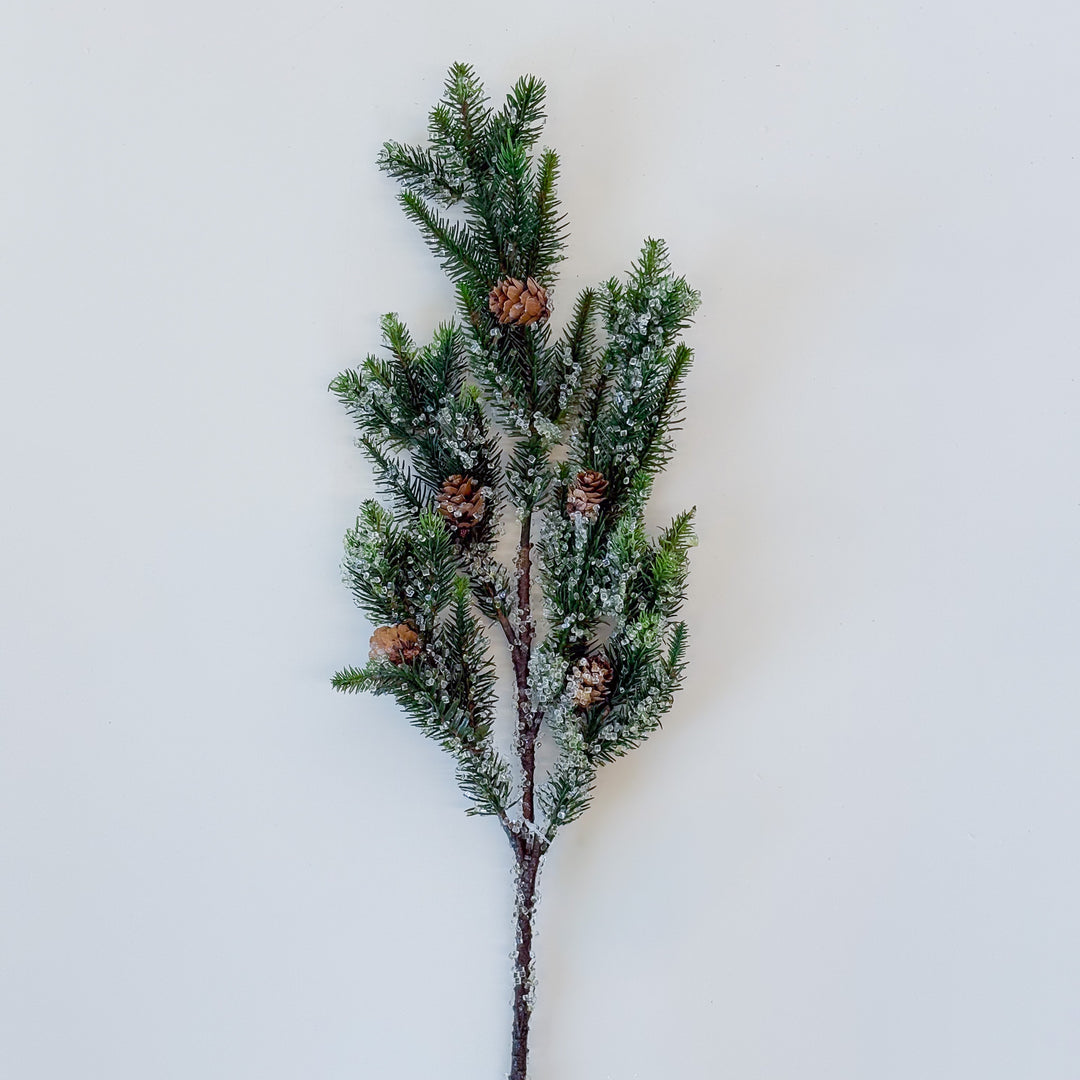 Iced Spruce & Cones Spray