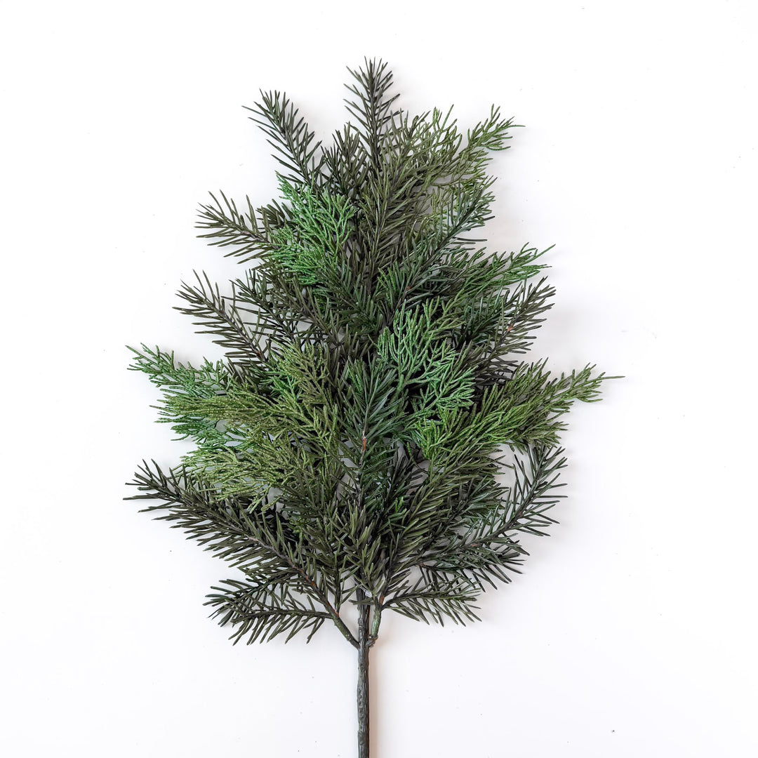 Two Toned Cedar Pine Spray