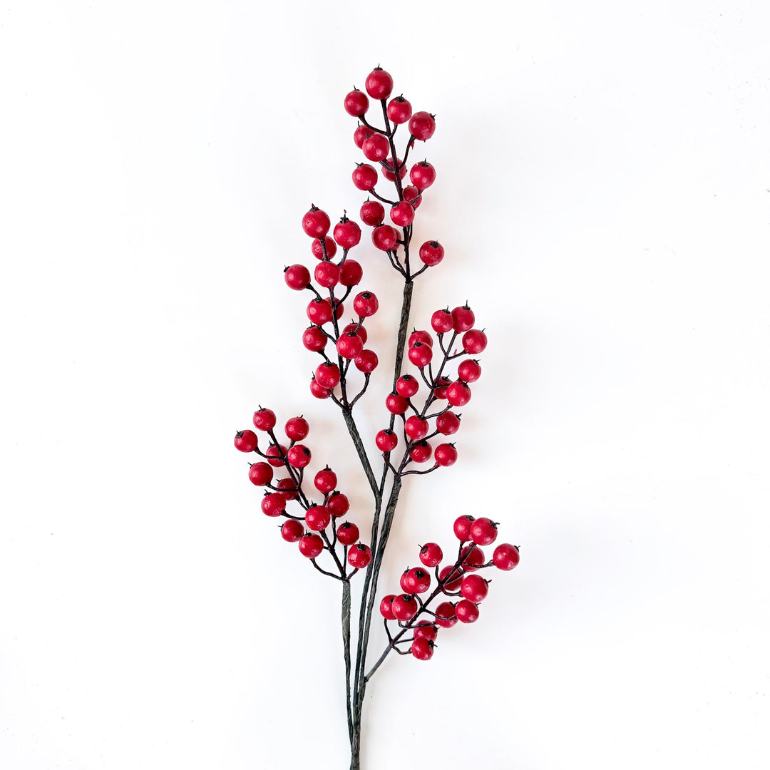 Joy To The World Red Berry Spray