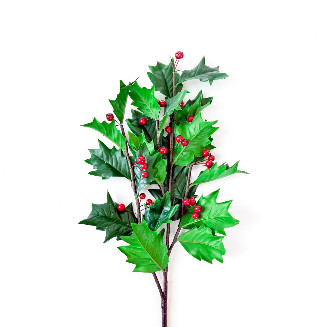 Holly Berry Abundance Spray