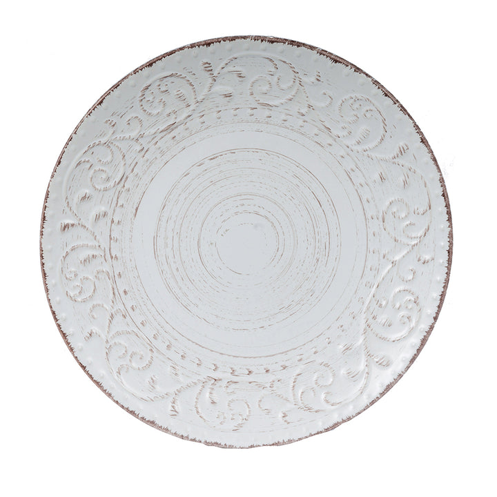 Rustic Flare White Salad Plate
