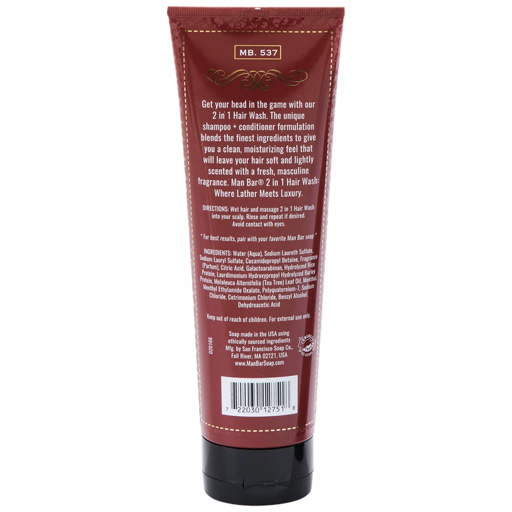 Exotic Musk & Sandalwood 2-In-1 Hair Wash