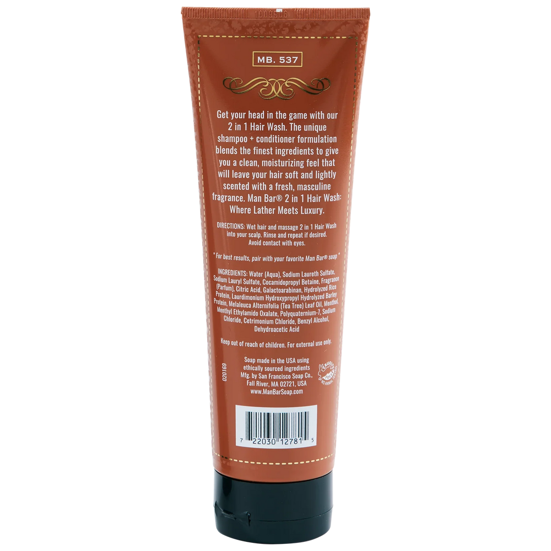 Spiced Tobacco 2-In-1 Hair Wash