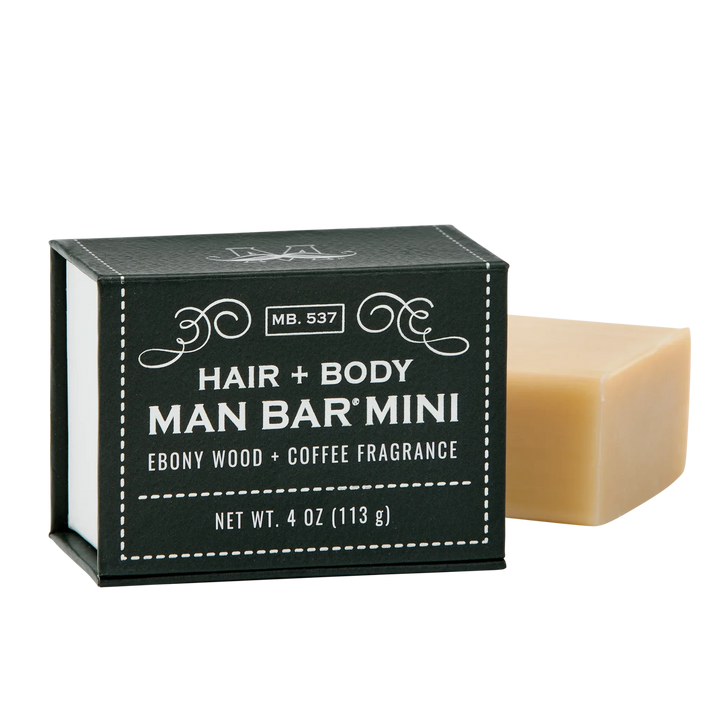 Ebony Wood & Coffee Mini Man Bar