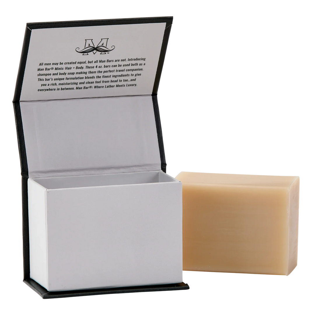 Ebony Wood & Coffee Mini Man Bar