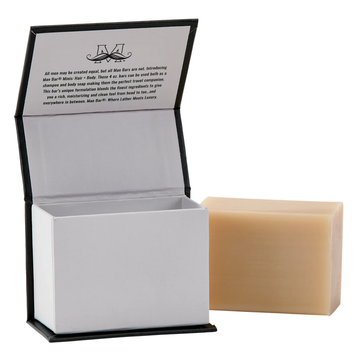 Ebony Wood & Coffee Mini Man Bar