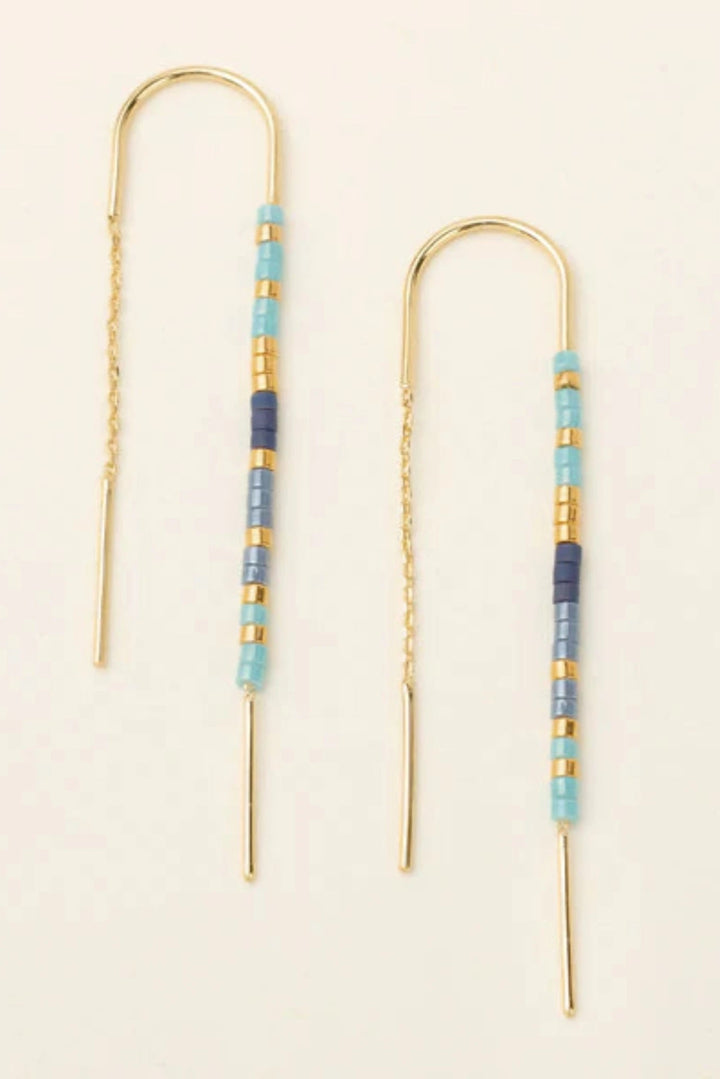Chroma Miyuki Thread Earrings