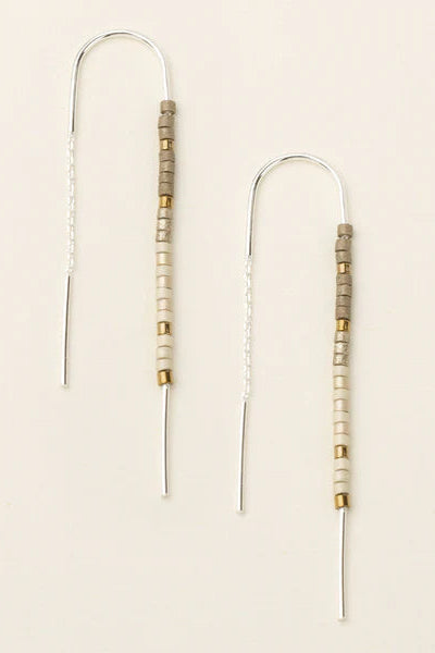 Chroma Miyuki Thread Earrings