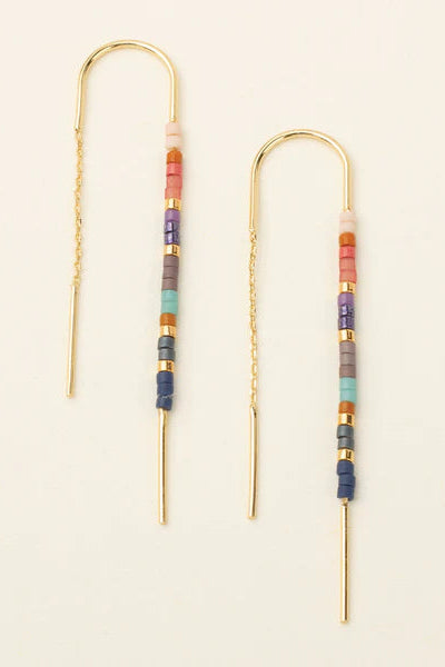 Chroma Miyuki Thread Earrings