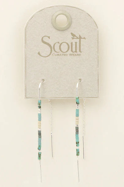 Chroma Miyuki Thread Earrings