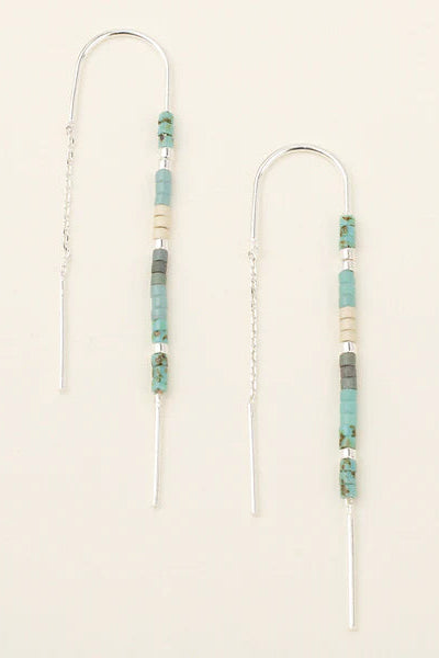 Chroma Miyuki Thread Earrings