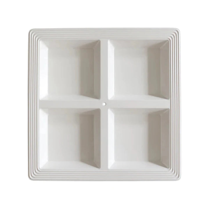Nora Fleming Square Sectional Server Pinstripes