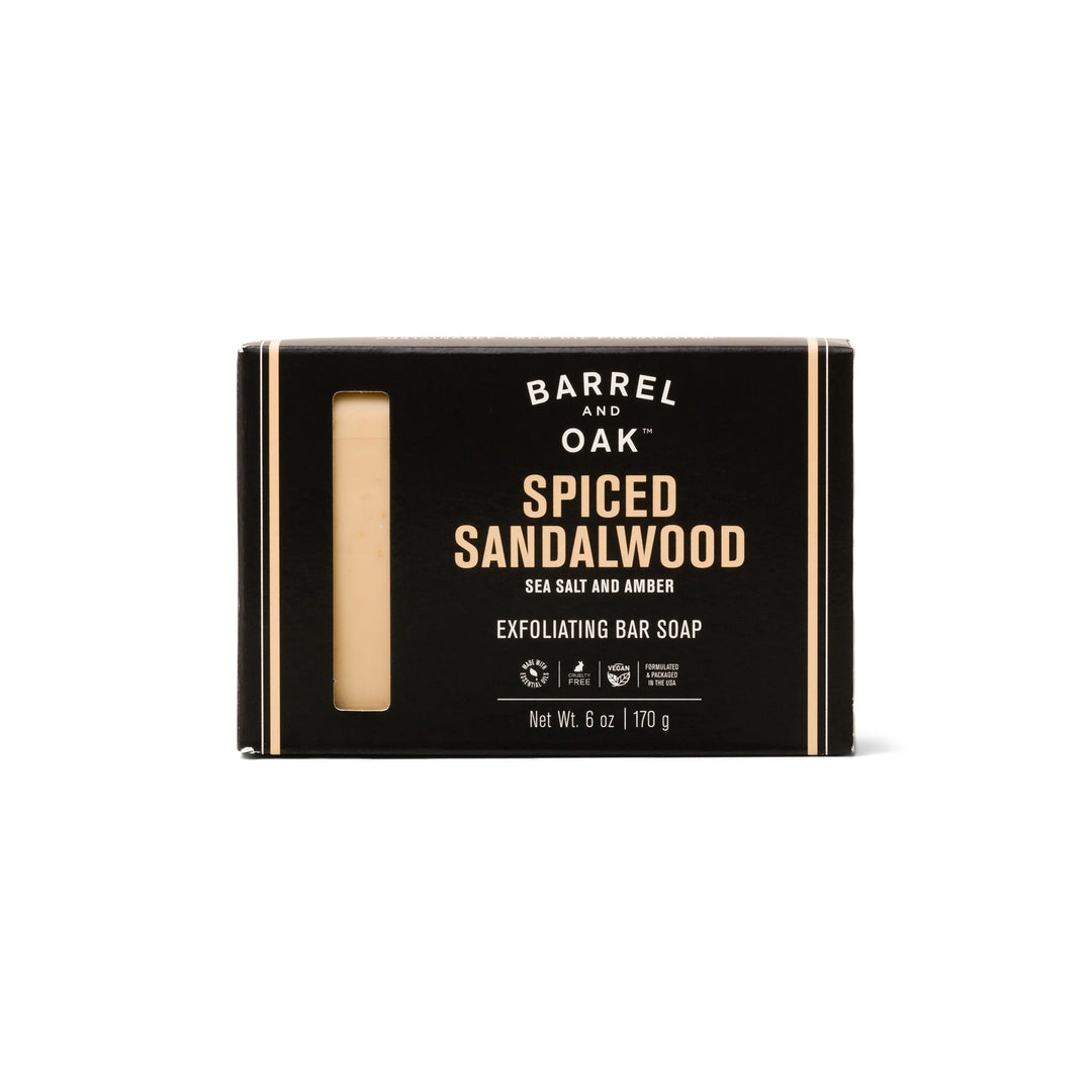 Spiced Sandalwood Exfoliating Bar Soap