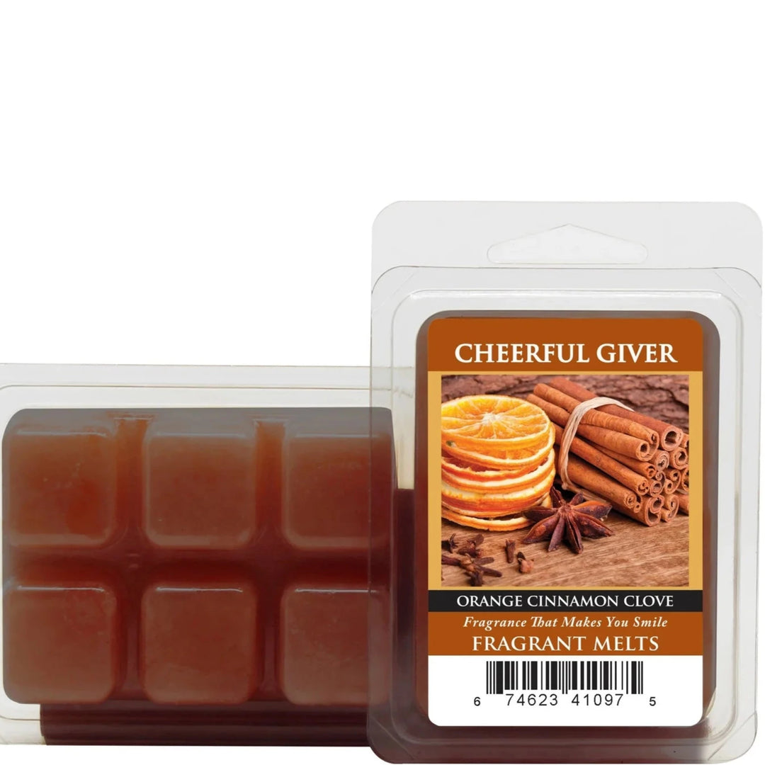 Orange Cinnamon Clove Wax Melts
