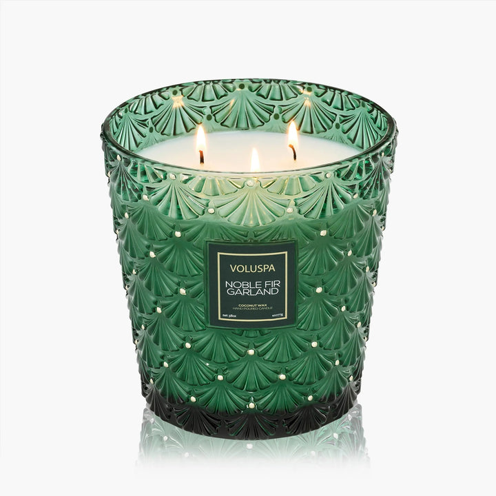 Voluspa Holiday Three Wick Hearth Candle