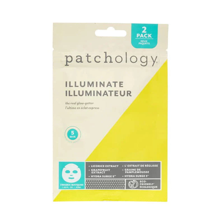 Patchology Illuminate Sheet Mask 2-Pack Sachet