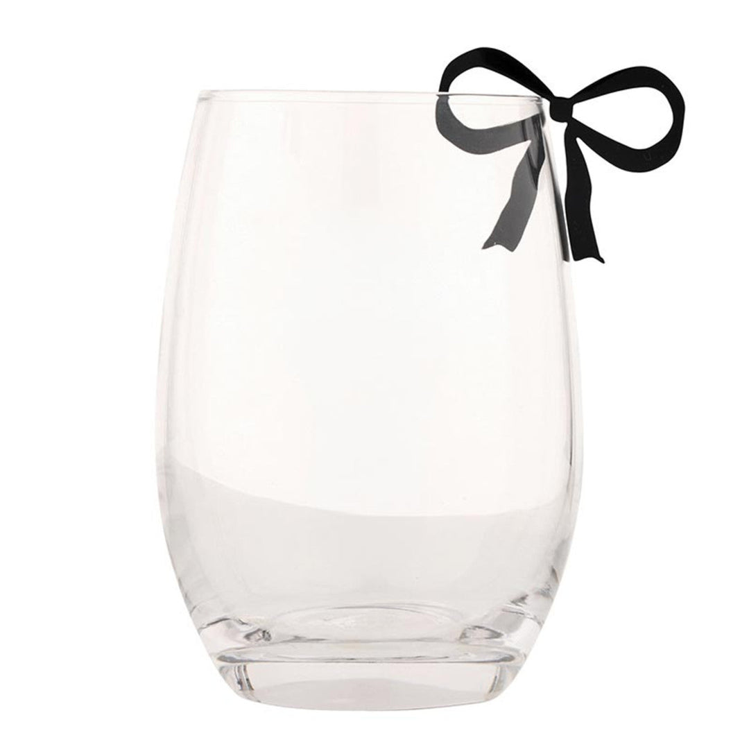 Black Bow Drink Marker