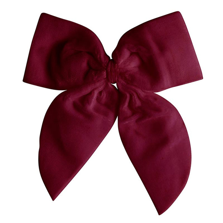 Velvet Bow Wine Bottle Decor