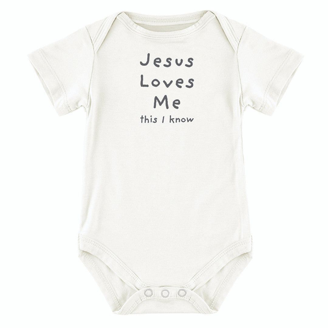 Jesus Loves Me Onesie