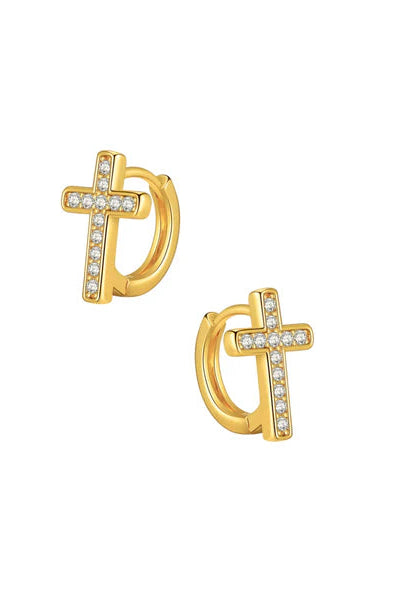 Ellie Vail - Ridge Cross Earrings