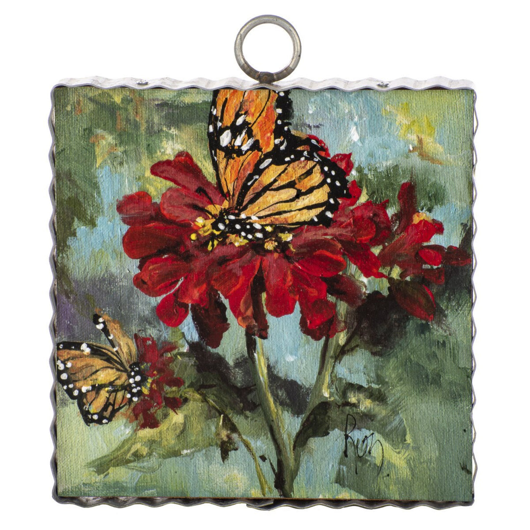 Butterfly Heaven Scalloped Print