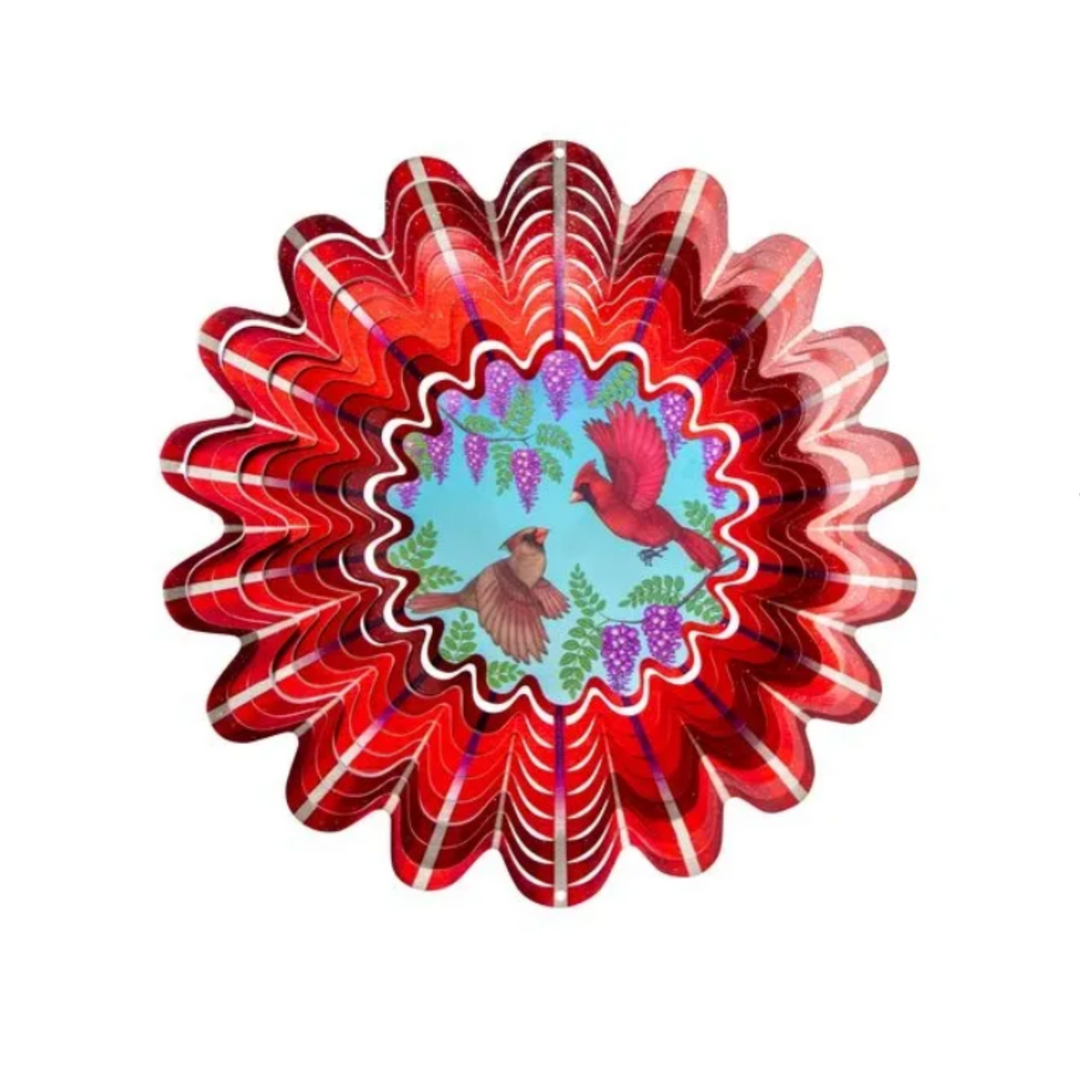 Cardinal Friends Wind Spinner