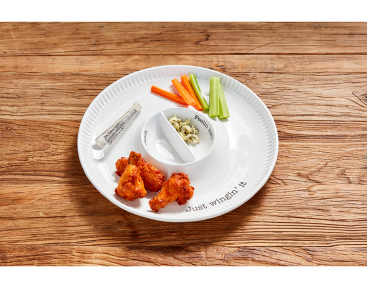 Circa Hot Wings Platter Set