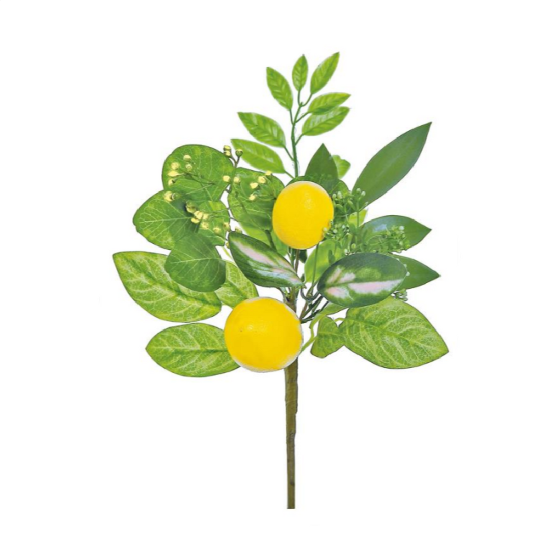 Lemon & Foliage Pick