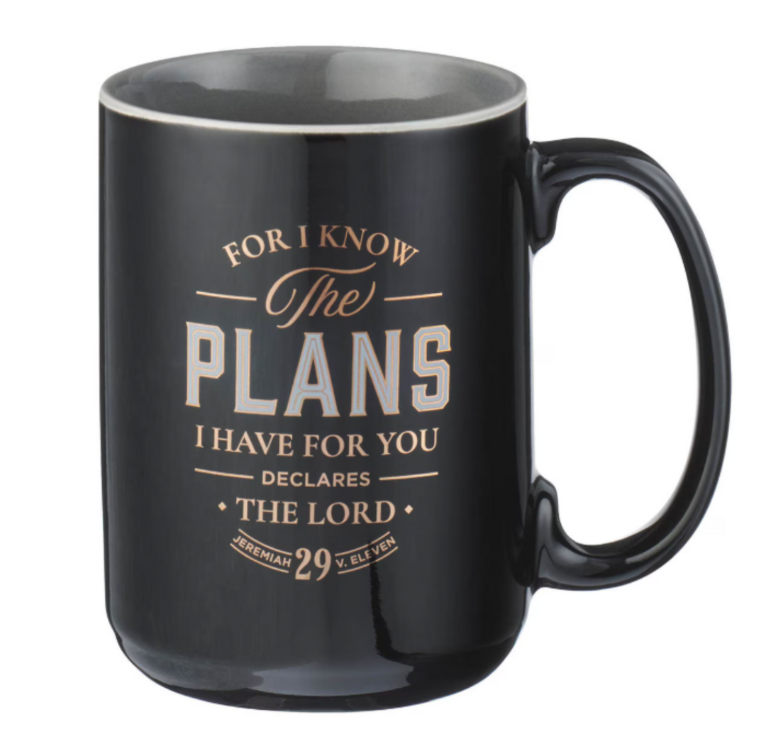 Mug Black I Know the Plans