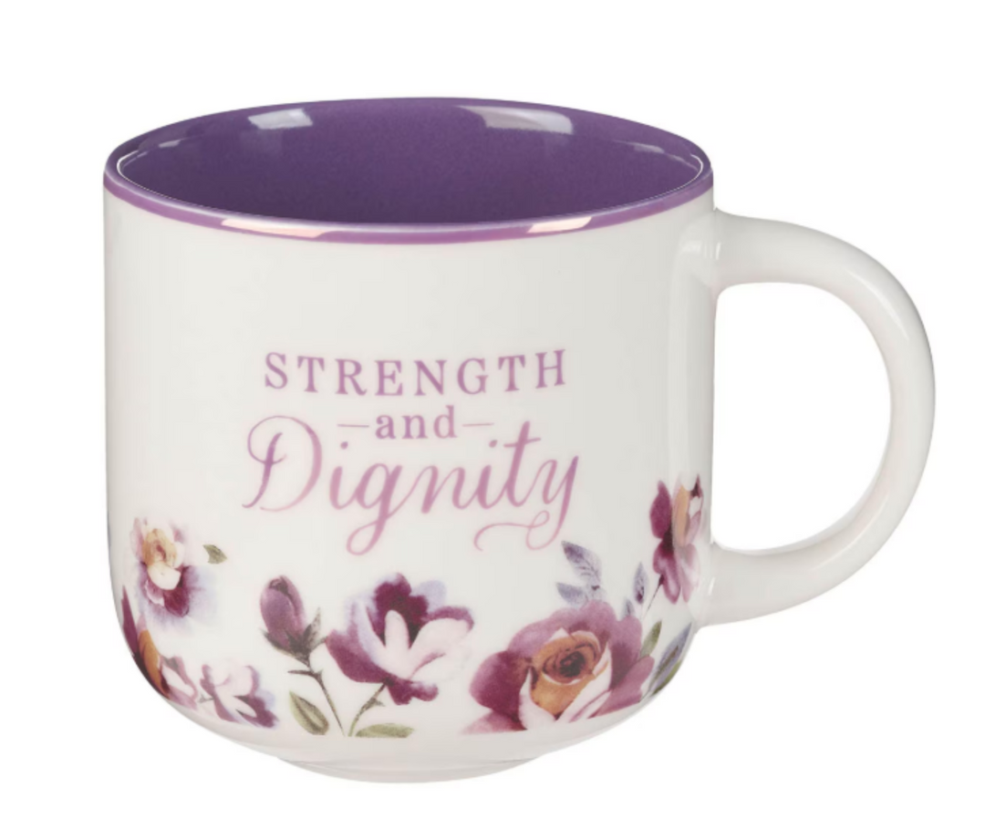 Mug Purple Strength & Dignity